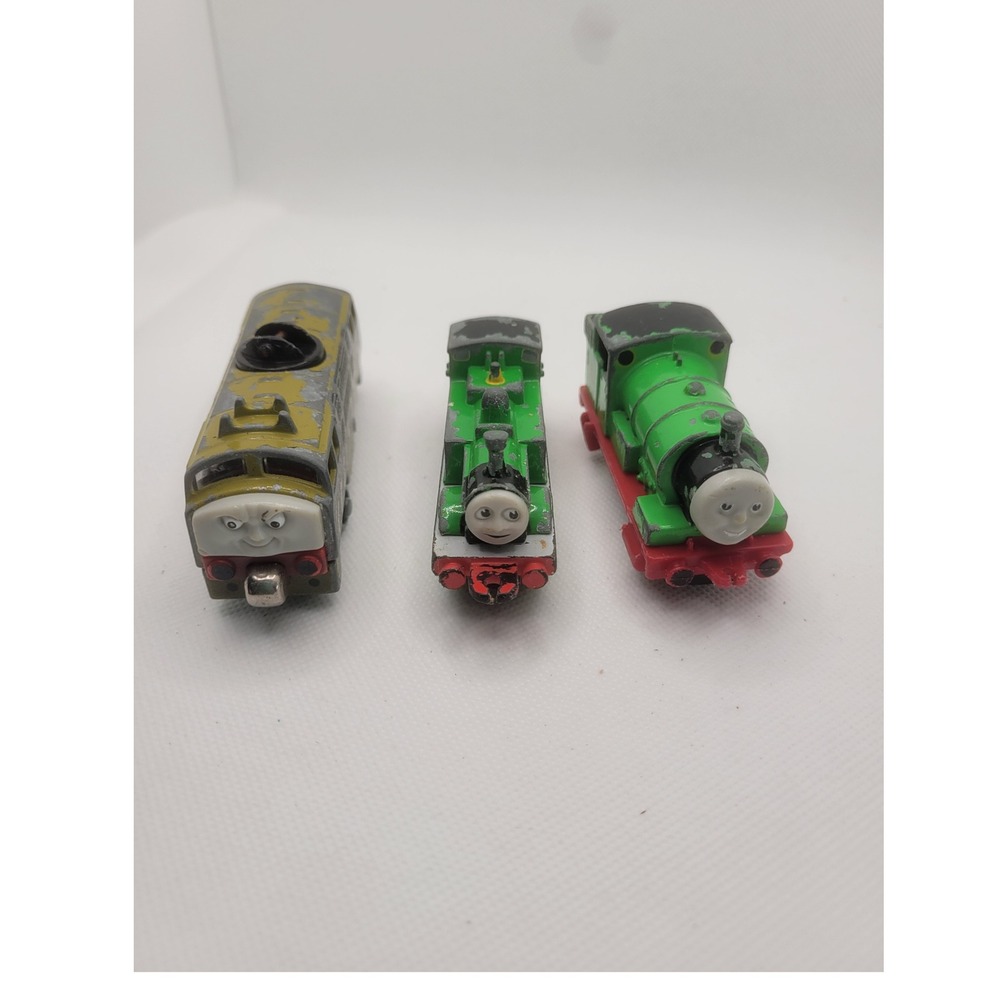 Thomas &‎ Friends Diecast Train Lot of 3 Ertl Percy Oliver Learning Curve Diesel